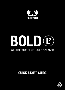 Mode d’emploi Fresh'n Rebel Bold L2 Haut-parleur