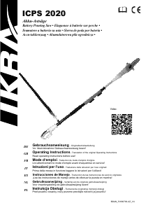 Manuale Ikra ICPS 2020 Motosega