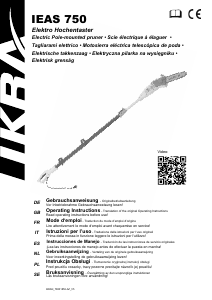 Manuale Ikra IEAS 750 Motosega
