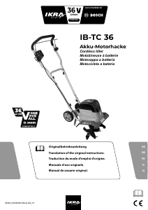 Bedienungsanleitung Ikra IB-TC 36 Kultivator
