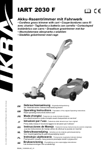 Bedienungsanleitung Ikra IART 2030 F Rasentrimmer