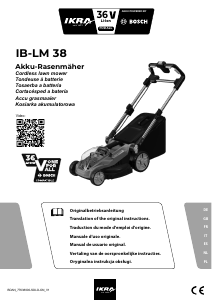 Handleiding Ikra IB-LM 38 Grasmaaier
