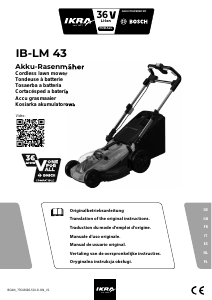 Manuale Ikra IB-LM 43 Rasaerba