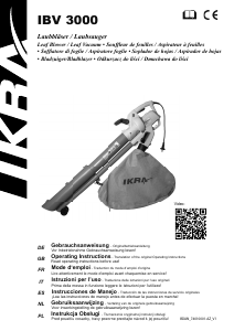 Bedienungsanleitung Ikra IBV 3000 Laubblaser