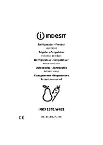 Instrukcja Indesit INKS1361W4E1 Lodówko-zamrażarka