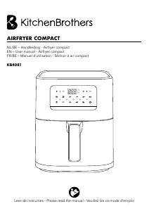 Mode d’emploi KitchenBrothers KB4081 Friteuse