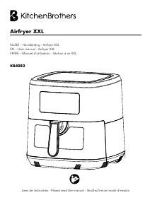 Mode d’emploi KitchenBrothers KB4082 Friteuse