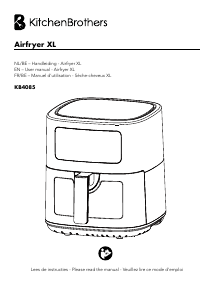 Mode d’emploi KitchenBrothers KB4085 Friteuse
