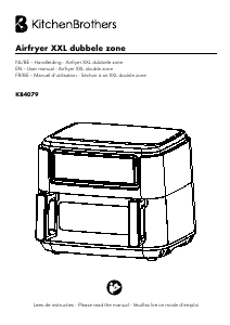 Mode d’emploi KitchenBrothers KB4079 Friteuse