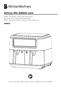 Mode d’emploi KitchenBrothers KB4078 Friteuse
