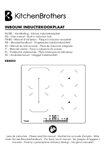 Manuale KitchenBrothers KB4052 Piano cottura