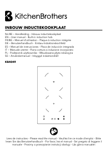 Manuale KitchenBrothers KB4049 Piano cottura