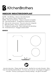 Bruksanvisning KitchenBrothers KB4055 Häll