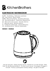 Bruksanvisning KitchenBrothers KB4067 Vattenkokare