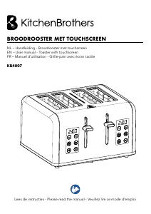Mode d’emploi KitchenBrothers KB4007 Grille pain