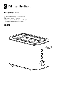 Mode d’emploi KitchenBrothers KB4092 Grille pain