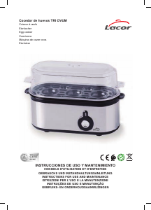 Manual de uso Lacor 69343 Cocedor de huevos