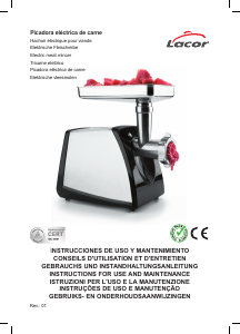 Manual Lacor 69068 Picadora de carne