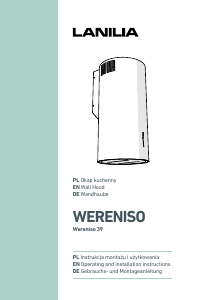 Manual Lanilia Wereniso 39 Cooker Hood