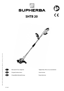 Bedienungsanleitung Supherba SHTB 20 Rasentrimmer