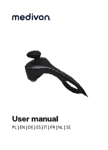 Manual de uso Medivon Libra Pro Masajeador