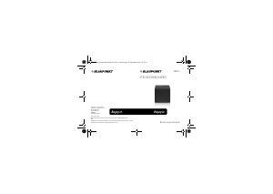 Bedienungsanleitung Blaupunkt PRB 20 Radio