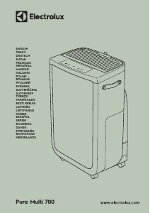Brugsanvisning Electrolux EPU73771DG Pure Multi 700 Luftrenser