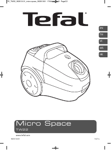 说明书 特福TW2233AH Micro Space吸尘器