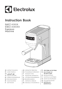 Manual Electrolux E6EC1-6BST Espressor