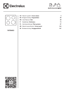Brugsanvisning Electrolux Y67IS453 Kogesektion