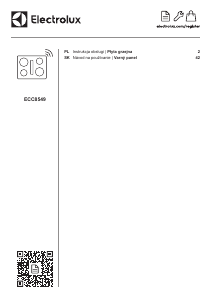 Instrukcja Electrolux ECC8549 Płyta do zabudowy