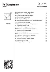 Manual Electrolux EIS8959 Plită