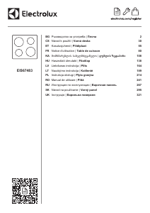 Посібник Electrolux EIS67483 Конфорка