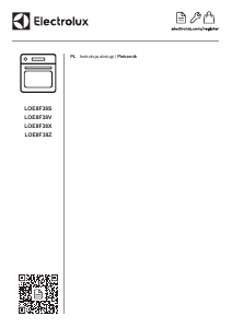 Instrukcja Electrolux LOE8F38V Piekarnik