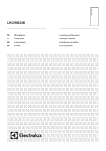 Rokasgrāmata Electrolux LRC8ME39B Ledusskapis