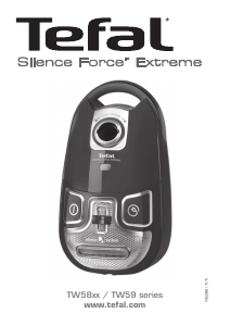 Panduan Tefal TW5853HO Silence Force Extreme Penyedot Debu