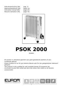 Bedienungsanleitung Eurom PSOK 2000 Heizgerät