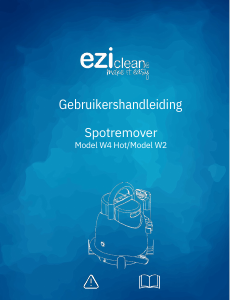 Handleiding Eziclean W4 Hot Stoomreiniger