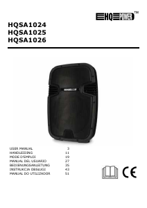 Manual HQ Power HQSA1026 Altifalante