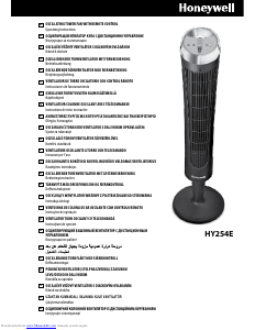 Brugsanvisning Honeywell HY254E Ventilator