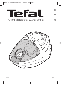 Manual Tefal TW332188 Mini Space Cyclonic Vacuum Cleaner