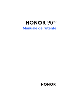 Manuale Honor 90 Telefono cellulare