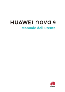 Manuale Huawei Nova 9 Telefono cellulare