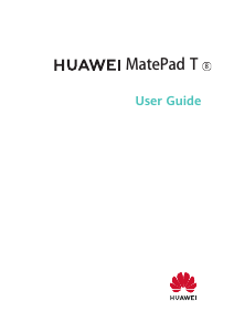 Handleiding Huawei MatePad T8 Tablet
