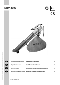 Manual Ikra IEBV 3000 Leaf Blower
