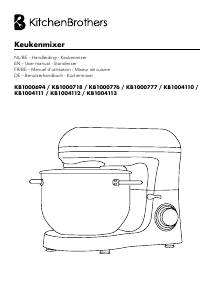 Mode d’emploi KitchenBrothers KB100694 Robot sur socle