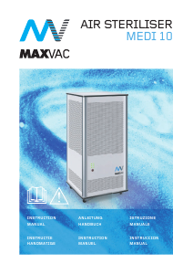Manual de uso Maxvac MEDI 10 Purificador de aire