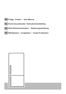 Mode d’emploi Maxxy RF373MXDS1 Réfrigérateur combiné