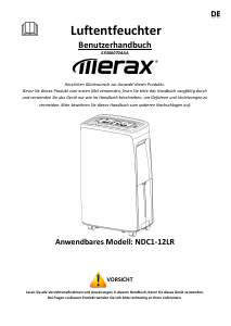 Bedienungsanleitung Merax NDC1-12LR Luftentfeuchter