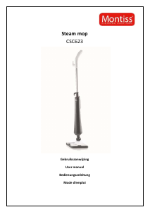 Manual Montiss CSC623 Steam Cleaner